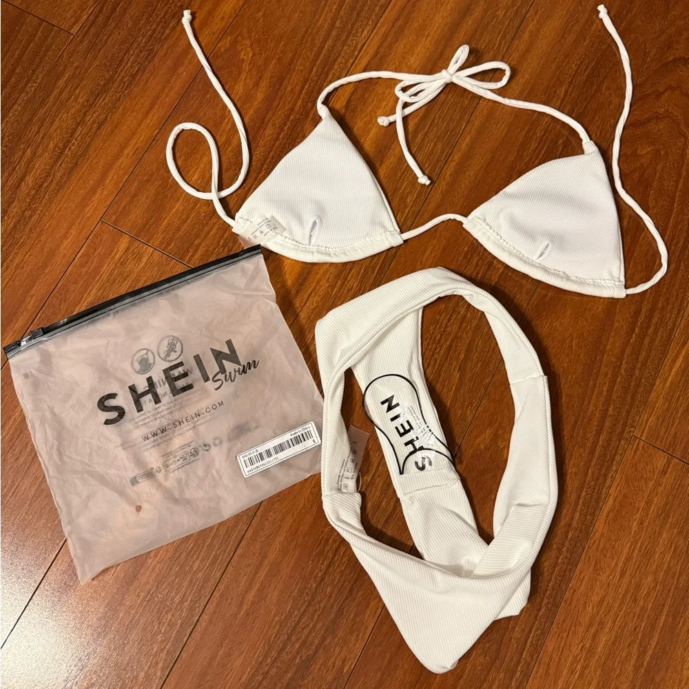 NWT Elegant White Bikini Set - Picture 5 of 5